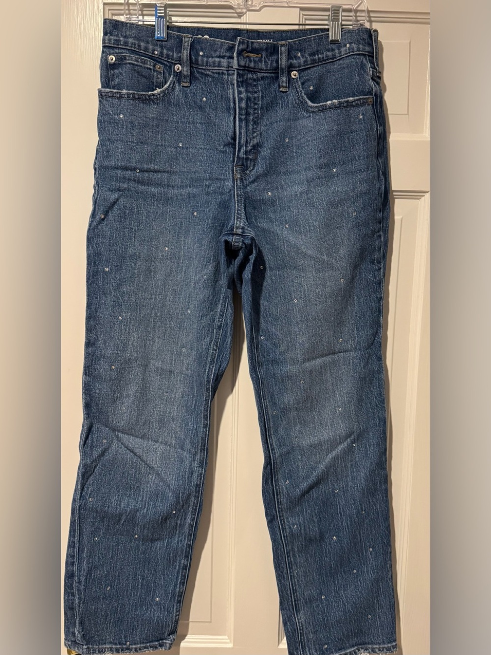 Women’s Dark Blue Straight-Leg Jeans - Classic Everyday Denim